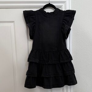Habitual Black Ruffle Kids Dress size 10